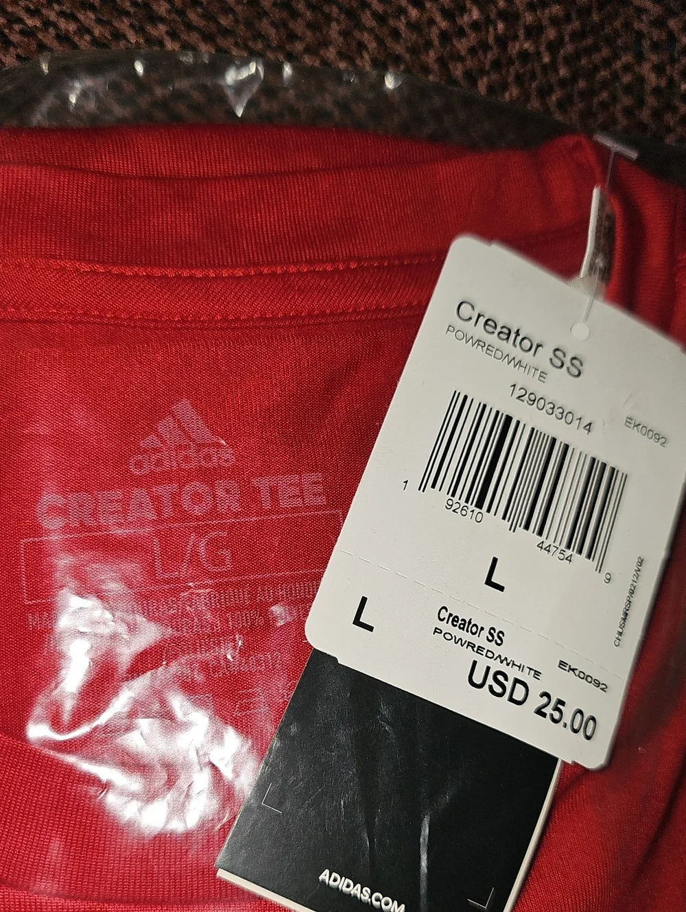 adidas wear perfect 100%
